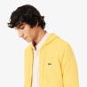 Sweatshirt Zippé à Capuche  Classic Fit Molleton – Confort & Style Intemporel Lacoste Jaune pastel