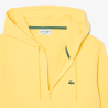 Sweatshirt Zippé à Capuche  Classic Fit Molleton – Confort & Style Intemporel Lacoste Jaune pastel