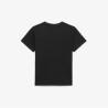 T-shirt en coton brodé confortable, respirant et stylé LACOSTE noir
