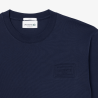 T-shirt Manches Longues  en Coton – Confort & Style Intemporel Lacoste bleu nuit