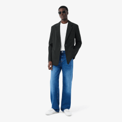 T-shirt Manches Longues  en Coton – Confort & Style Intemporel Lacoste blanc