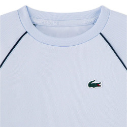 T-Shirt enfant ultra dry LACOSTE bleu clair