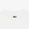 T-shirt Manches Longues  en Coton – Confort & Style Intemporel Lacoste blanc