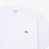 T-shirt  Jersey de Coton Épais – Style Chic & Décontracté Lacoste blanc