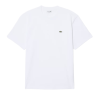 T-shirt  Jersey de Coton Épais – Style Chic & Décontracté Lacoste blanc