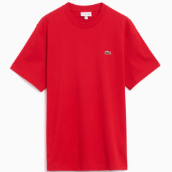 T-shirt  Classic Fit  Élégance intemporelle et confort optimal-Lacoste rouge
