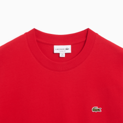 T-shirt  Classic Fit  Élégance intemporelle et confort optimal-Lacoste rouge