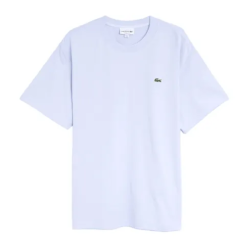 T-shirt  Jersey de Coton Épais – Style Chic & Décontracté Lacoste bleu clair