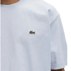 T-shirt  Jersey de Coton Épais – Style Chic & Décontracté Lacoste bleu clair