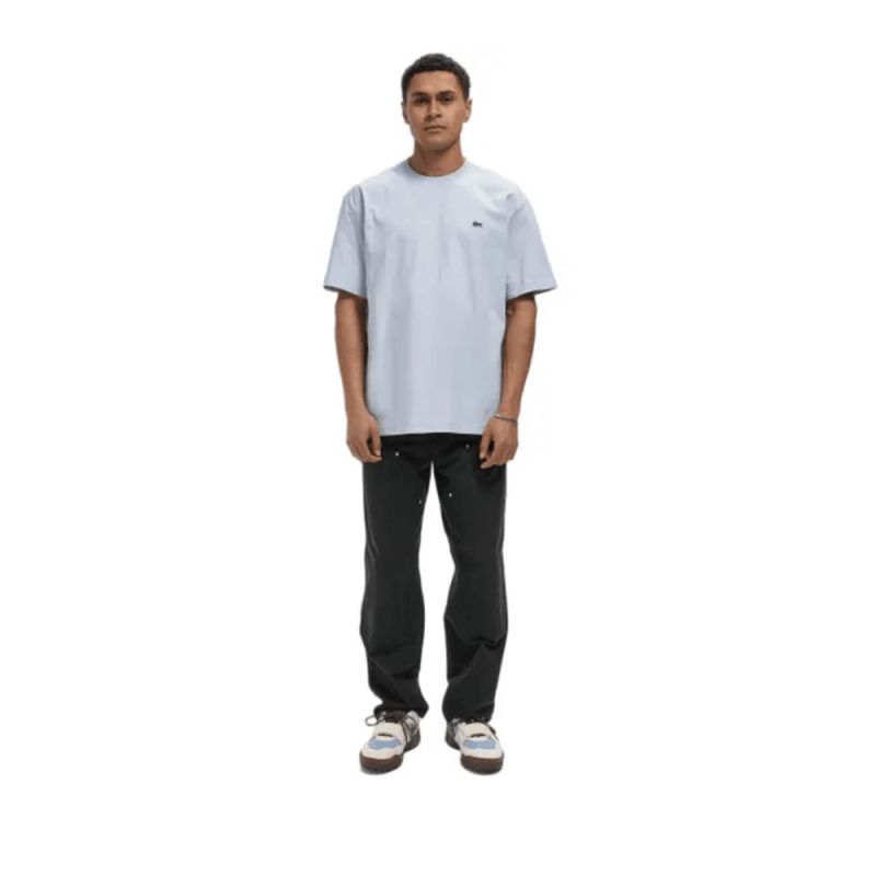 T-shirt  Jersey de Coton Épais – Style Chic & Décontracté Lacoste bleu clair