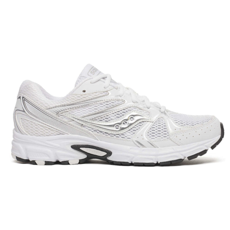 Baskets  Ride Millennium unisexe – Confort & style rétro Saucony  blanc/argent