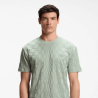 T-shirt Porsche x BOSS  décontracté en jacquard de coton BOSS vert clair