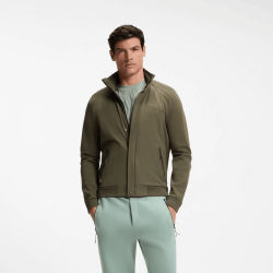 T-shirt Porsche x BOSS  décontracté en jacquard de coton BOSS vert clair