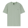 T-shirt Porsche x BOSS  décontracté en jacquard de coton BOSS vert clair