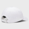 Casquette en serge de coton avec illustrations de tennis BOSS blanc