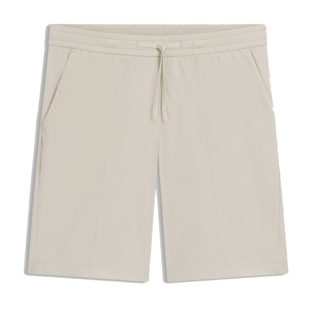 Short Regular Fit en twill déperlant et à séchage rapide BOSS Light Beige