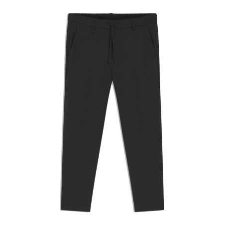 Pantalon à coupe effilée avec finition hydrofuge BOSS noir