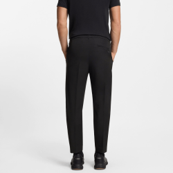 Pantalon à coupe effilée avec finition hydrofuge BOSS noir