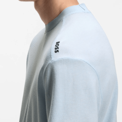 T-shirt TS_Terrace Relaxed Fit  – Confort & Style BOSS Bleu clair