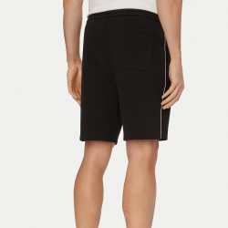 Shorts à moulures en mélange coton JT_Join Headlo BOSS noir