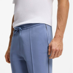 Shorts à moulures en mélange coton JT_Join Headlo BOSS bleu clair