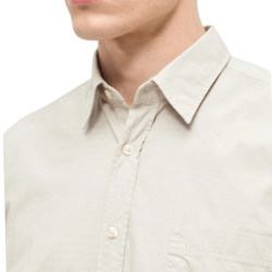Chemise Regular en popeline de coton Relegant_6-short_M BOSS gris clair