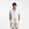 Chemise Regular en popeline de coton Relegant_6-short_M BOSS Blanc