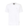 T-shirt Te_Groove en coton  Manches courtes style moderne- BOSS blanc