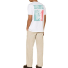 T-shirt Te_Groove en coton  Manches courtes style moderne- BOSS blanc