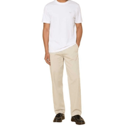 T-shirt Te_Groove en coton  Manches courtes style moderne- BOSS blanc