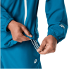 Sweat Coupe-Vent ASICS Heritage Unisexe - Bleu- Anorak Déperlant Relaxed Fit