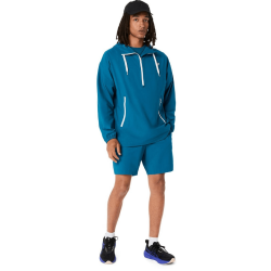 Sweat Coupe-Vent ASICS Heritage Unisexe - Bleu- Anorak Déperlant Relaxed Fit
