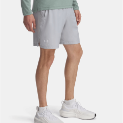 Short de course  Léger, respirant et séchage rapide Under Armour gris