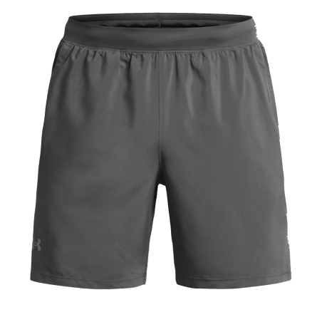 Short de course  Léger, respirant et séchage rapide Under Armour  gris foncé