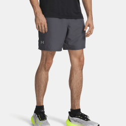 Short de course  Léger, respirant et séchage rapide Under Armour  gris foncé