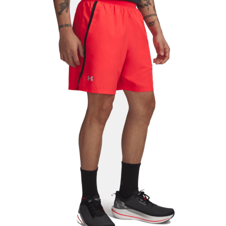 Short de course  Léger, respirant et séchage rapide Under Armour rouge