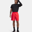 Short de course  Léger, respirant et séchage rapide Under Armour rouge