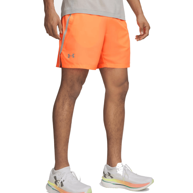 Short de course  Léger, respirant et séchage rapide Under Armour orange