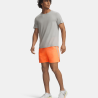 Short de course  Léger, respirant et séchage rapide Under Armour orange
