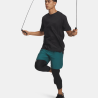 Short de course homme 21 cm- séchage rapide et confortable Under Armour vert