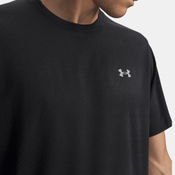 T-shirt running homme léger respirant Under Armour noir