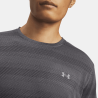 T-shirt running homme léger respirant Under Armour gris