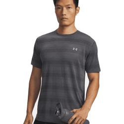 T-shirt running homme léger respirant Under Armour gris