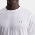 T-shirt running homme léger respirant Under Armour  blanc
