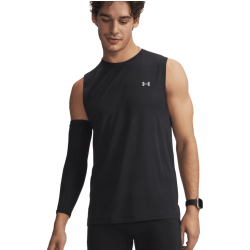 Débardeur fitness homme respirant et confortable Under Armour noir