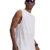 Débardeur fitness homme respirant et confortable Under Armour blanc