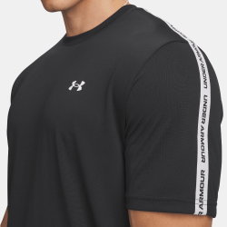 T-shirt fitness homme confortable et respirant Under Armour noir