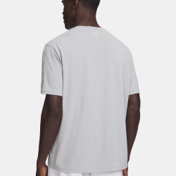 T-shirt fitness homme confortable et respirant Under Armour gris