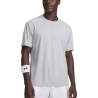 T-shirt fitness homme confortable et respirant Under Armour gris