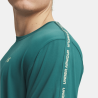 T-shirt fitness homme confortable et respirant Under Armour vert